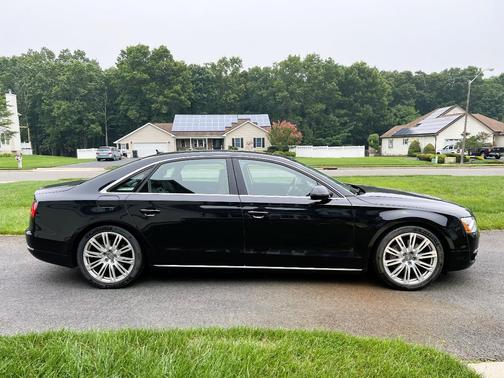 Black 2014 Audi A8 L 3.0T