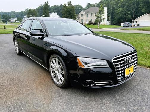 Black 2014 Audi A8 L 3.0T