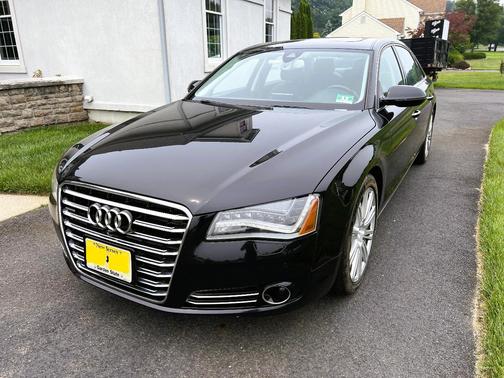 Black 2014 Audi A8 L 3.0T
