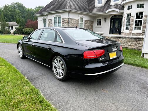 Black 2014 Audi A8 L 3.0T