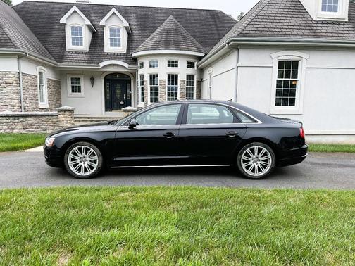 Black 2014 Audi A8 L 3.0T