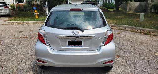 Silver 2013 Toyota Yaris L