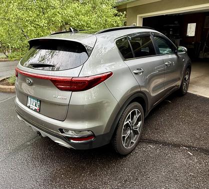 Gray 2020 Kia Sportage SX Turbo