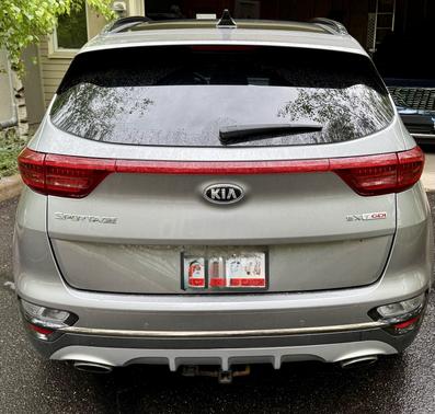 Gray 2020 Kia Sportage SX Turbo