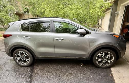 Gray 2020 Kia Sportage SX Turbo