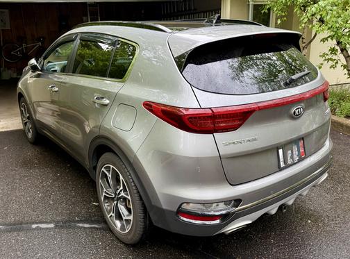 Gray 2020 Kia Sportage SX Turbo
