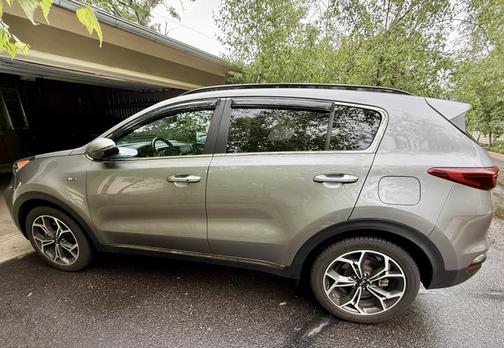 Gray 2020 Kia Sportage SX Turbo