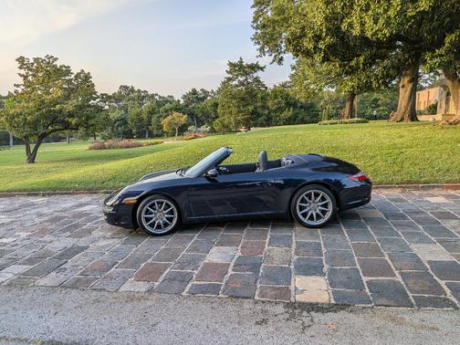 Blue 2007 Porsche 911 911 Carrera Cabriolet