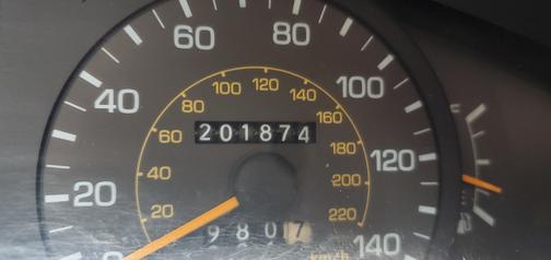 Blue 1994 Toyota Camry LE