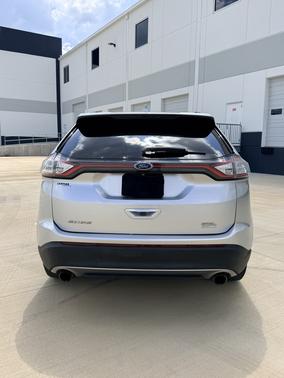 Silver 2017 Ford Edge SEL