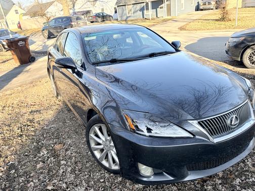 Black 2010 Lexus IS 250 Base
