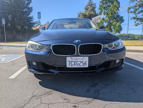 Blue 2013 BMW 328 i