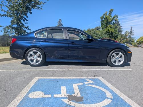 Blue 2013 BMW 328 i
