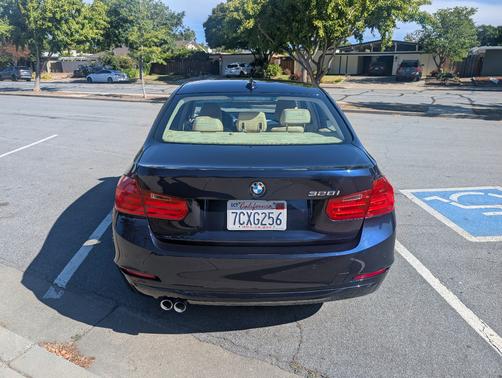 Blue 2013 BMW 328 i