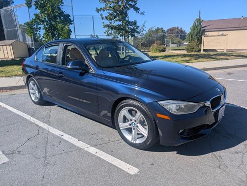 Blue 2013 BMW 328 i
