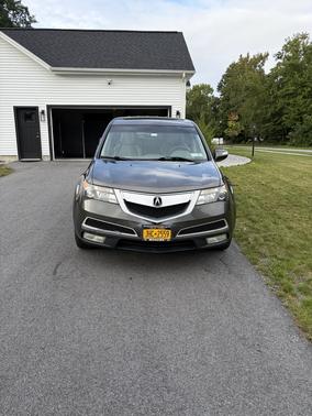 Gray 2010 Acura MDX 3.7L