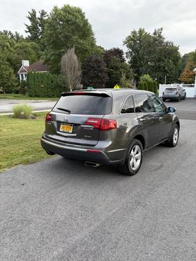 Gray 2010 Acura MDX 3.7L