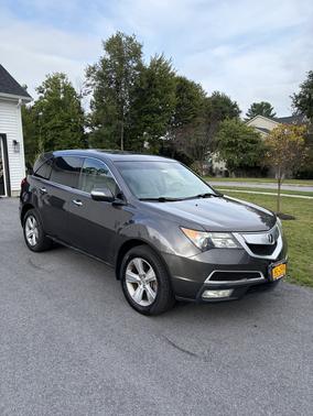 Gray 2010 Acura MDX 3.7L
