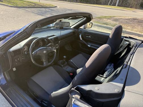 Blue 2002 Toyota MR2 Spyder