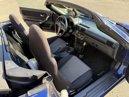 Blue 2002 Toyota MR2 Spyder