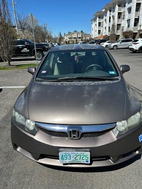 Brown 2011 Honda Civic LX