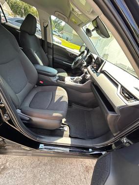 Black 2025 Toyota RAV4 Hybrid LE