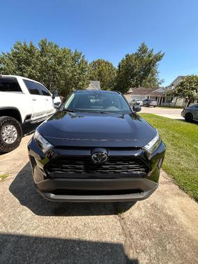 Black 2025 Toyota RAV4 Hybrid LE