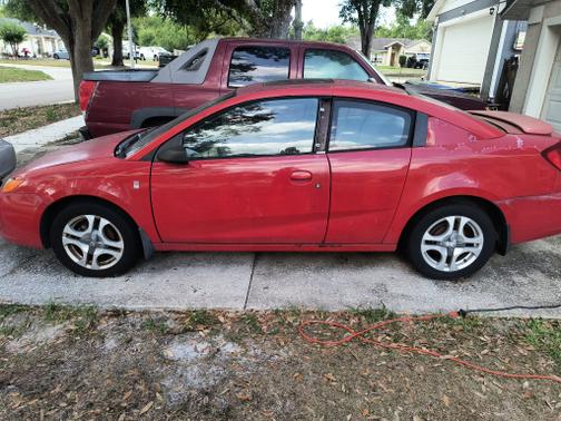 Red 2003 Saturn Ion 3