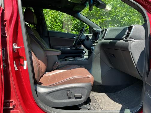 Red 2017 Kia Sportage SX Turbo