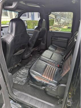 Black 2008 Ford F-250 Lariat Crew Cab Super Duty