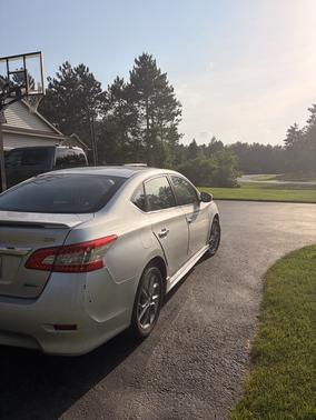 Silver 2013 Nissan Sentra SR