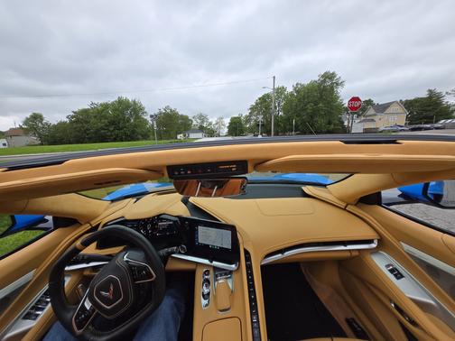Blue 2024 Chevrolet Corvette Stingray w/3LT