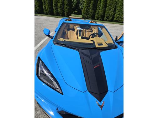 Blue 2024 Chevrolet Corvette Stingray w/3LT