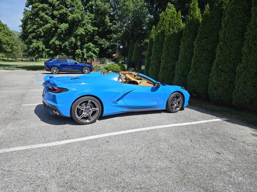 Blue 2024 Chevrolet Corvette Stingray w/3LT