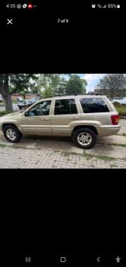 Gold 1999 Jeep Grand Cherokee Limited 4WD