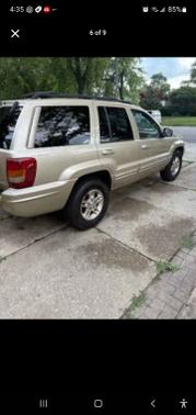 Gold 1999 Jeep Grand Cherokee Limited 4WD
