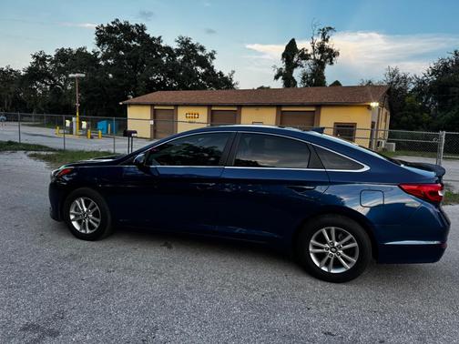 Blue 2017 Hyundai SONATA SE