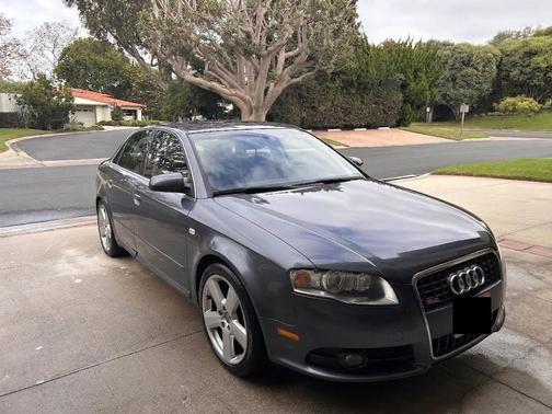 Blue 2008 Audi A4 3.2