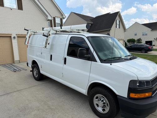 White 2019 Chevrolet Express 2500 Work Van