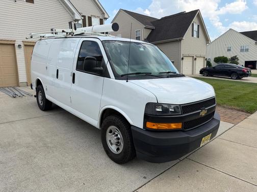 White 2019 Chevrolet Express 2500 Work Van