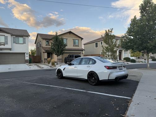 White 2023 BMW M3 Base
