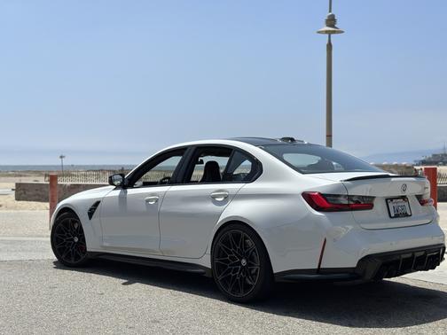 White 2023 BMW M3 Base