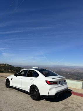 White 2023 BMW M3 Base