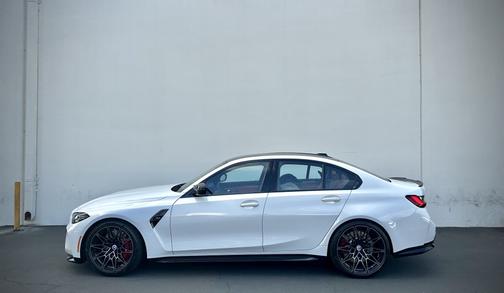 White 2023 BMW M3 Base