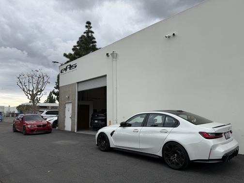 White 2023 BMW M3 Base