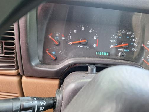 Black 2002 Jeep Wrangler X