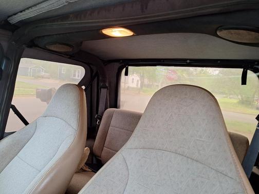 Black 2002 Jeep Wrangler X