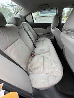Black 2015 Honda Civic LX