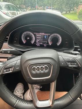 Gray 2019 Audi Q8 3.0T Prestige
