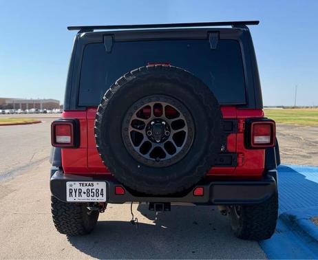 Red 2023 Jeep Wrangler Willys